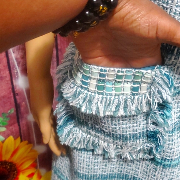 Beautiful woman dress waist 38 . Length 40 .  Bust 44 - Picture 11 of 15